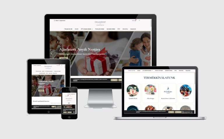 Dream Shop webáruház - HG WEB Kft.