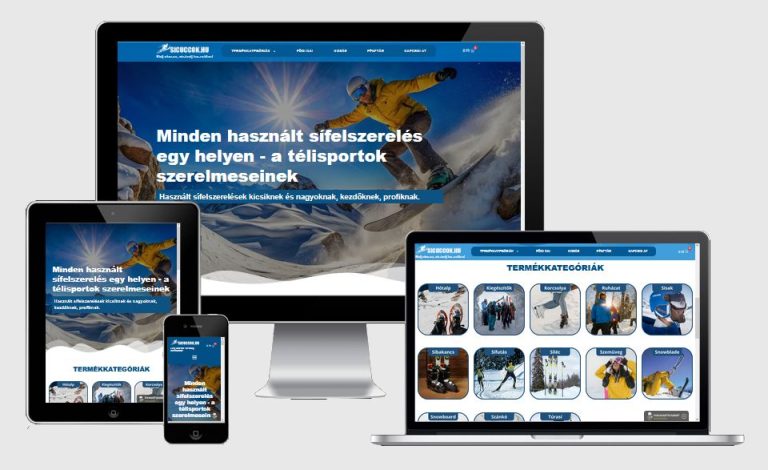 SÍCUCCOK - HG WEB Kft. - Webáruház felújítás