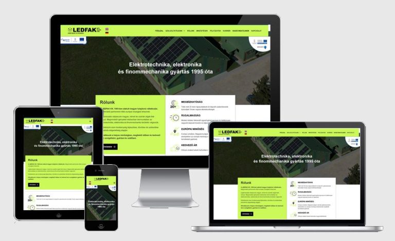 LEDFAK Kft. - Mezőtúr - HG WEB Kft.