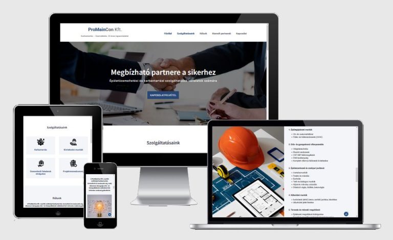 ProMainCon Kft. - HG WEB Kft.