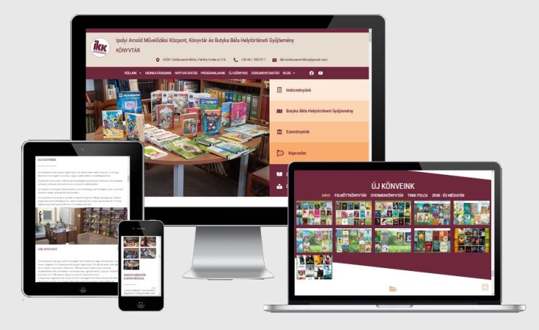 Ipolyi Arnold Közművelődési Központ - KÖNYVTÁR - HG WEB Kft.