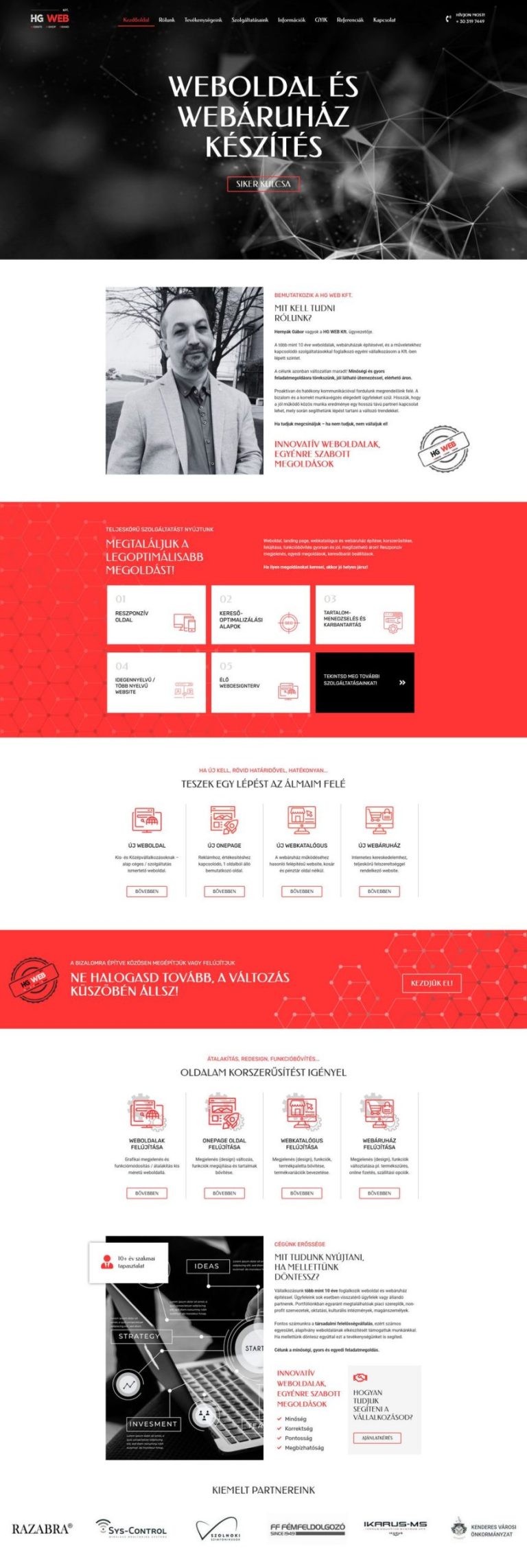 Tudástár: Weboldal készítés menete – a megrendeléstől az átadásig - HG WEB Kft.